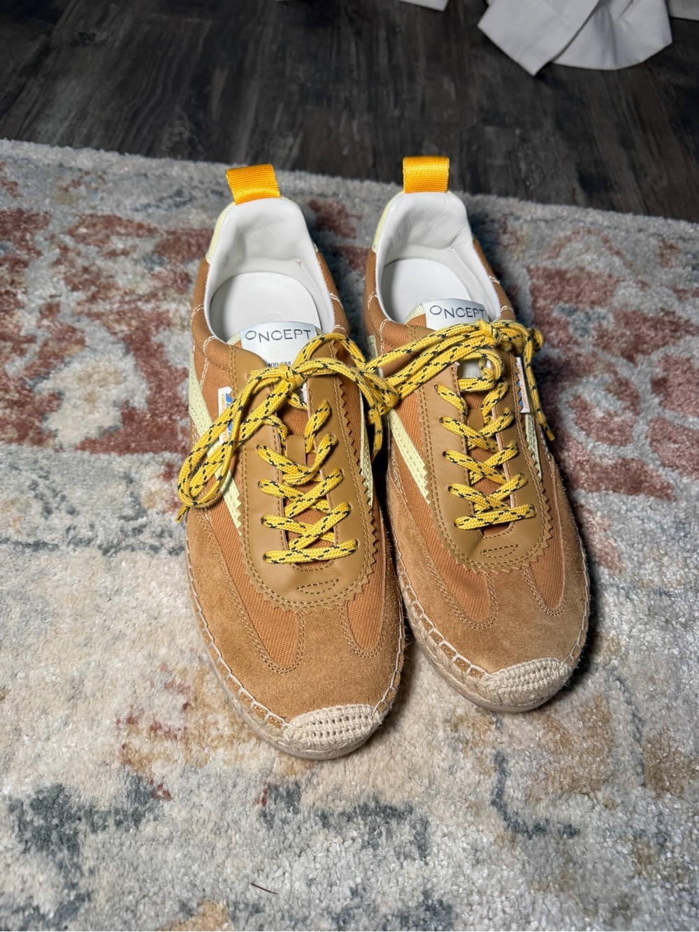 Oncept St. Tropez Espadrille Sneaker-Ginger - Picture 3 of 4